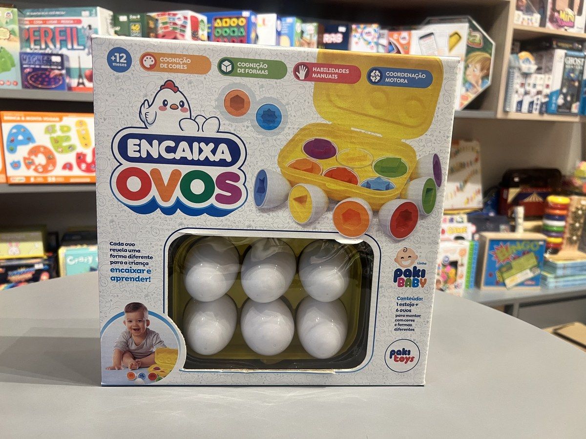 Encaixa Ovos — foto tirada na loja