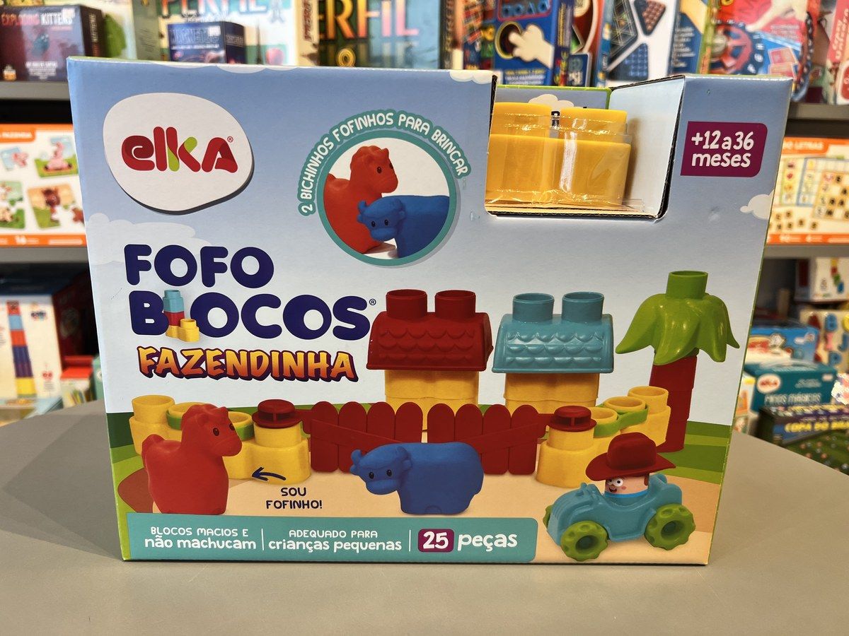 Fofo Blocos Fazendinha — foto tirada na loja