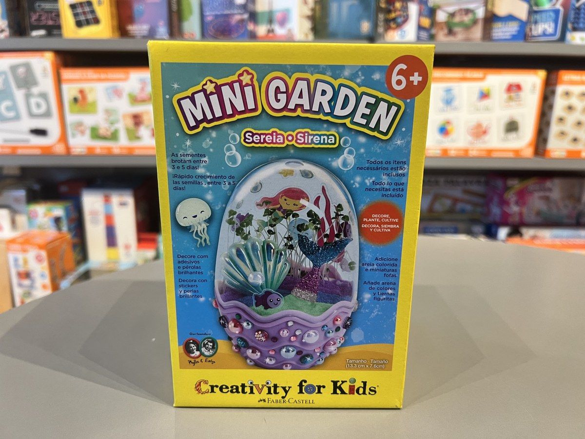 Mini Garden Sereia — foto tirada na loja